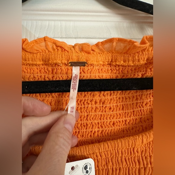 Free people orange mini dress - Picture 5 of 8